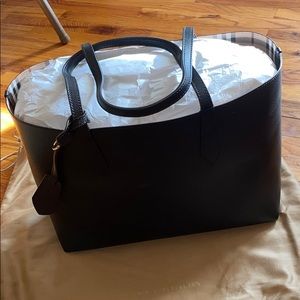 Burberry reversible tote